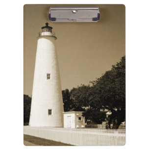 Ocracoke Lighthouse Klemmbrett