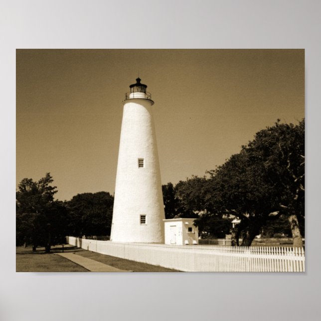 Ocracoke Lighthouse Poster (Vorne)