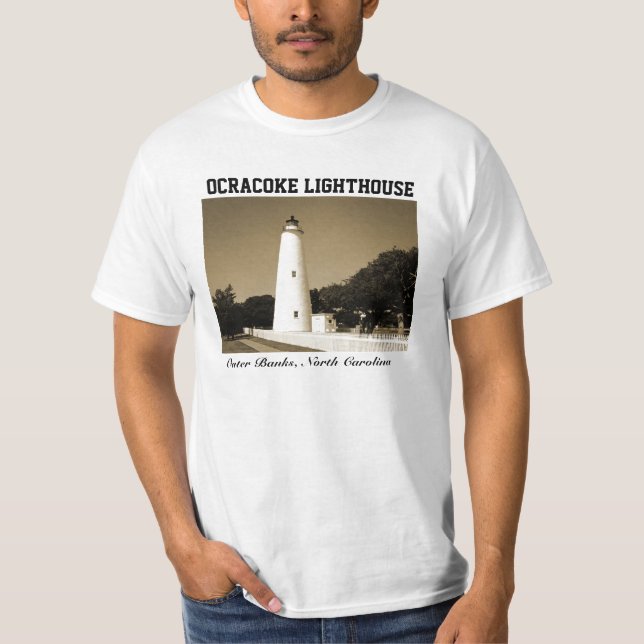 Ocracoke Lighthouse T-Shirt (Vorderseite)