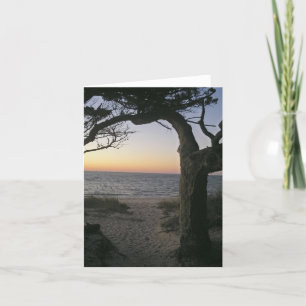 Ocracoke Sunset Note Card Karte