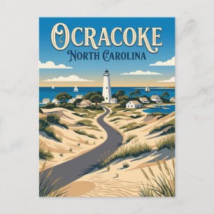 Ocracoke USA remains the same as it is a proper no Postkarte