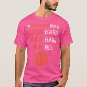 Octagon Mixed Martial Arts Hashtag Logo T-Shirt