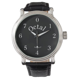 Octale Uhr live im Leben