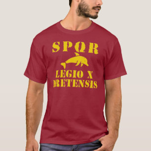 Octavian/Augustus 10. Fretensis Legion (Delphin) T-Shirt
