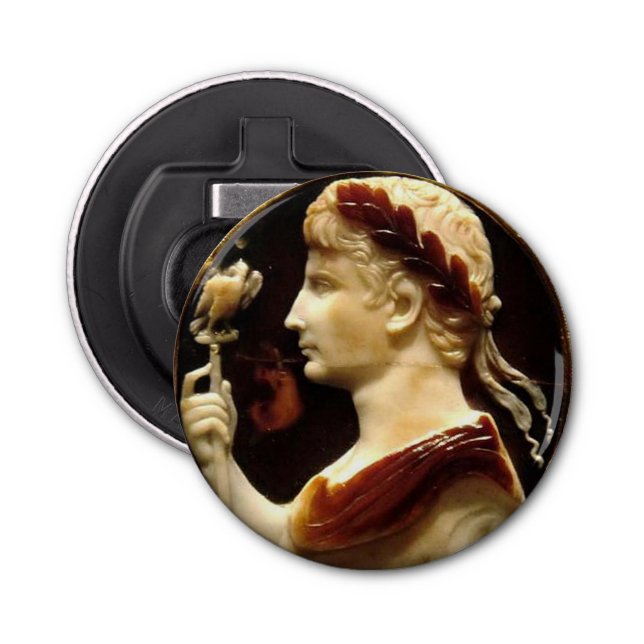 Octavian Augustus Cameo Lothair Cross Antikes Rom Flaschenöffner (Vorderseite)