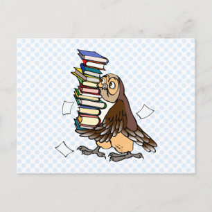 Octavian Owl Postkarte