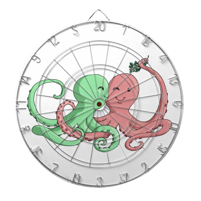 Octi Mistelzweig Dartscheibe (vorne)