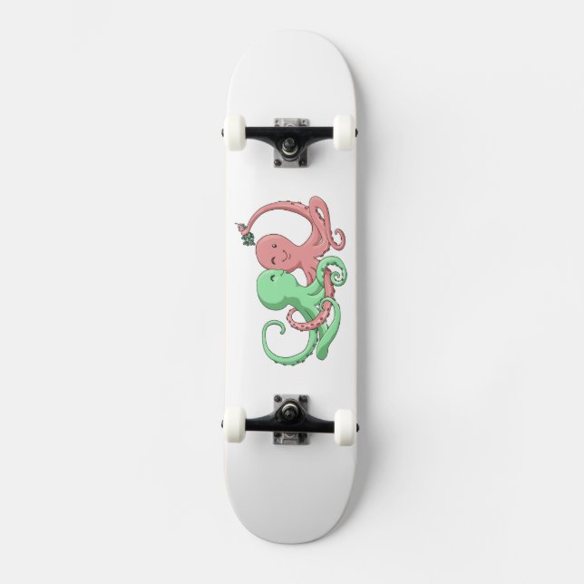 Octi Mistelzweig Skateboard (Vorderseite)