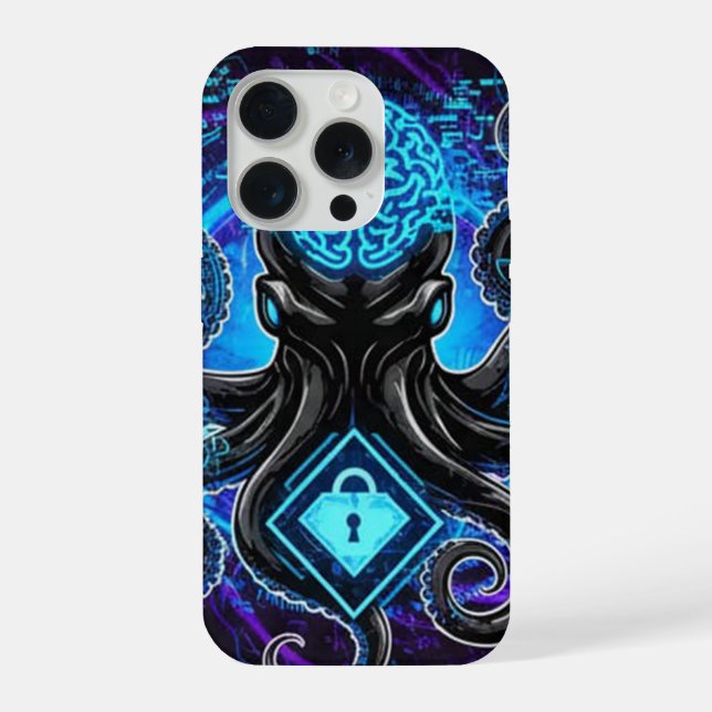 Octipus-Handyhülle iPhone 15 Pro Hülle (Rückseite)