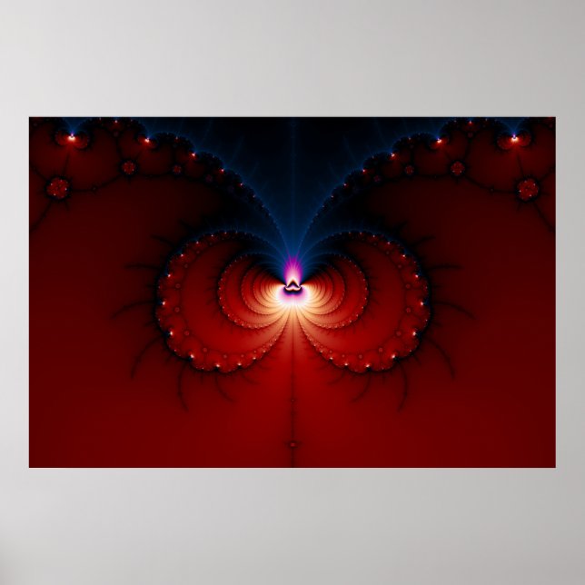 Octo - Fraktal Poster (Vorne)