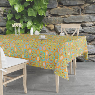 Octo heller arabesque maurische Mandarine Stil Tischdecke