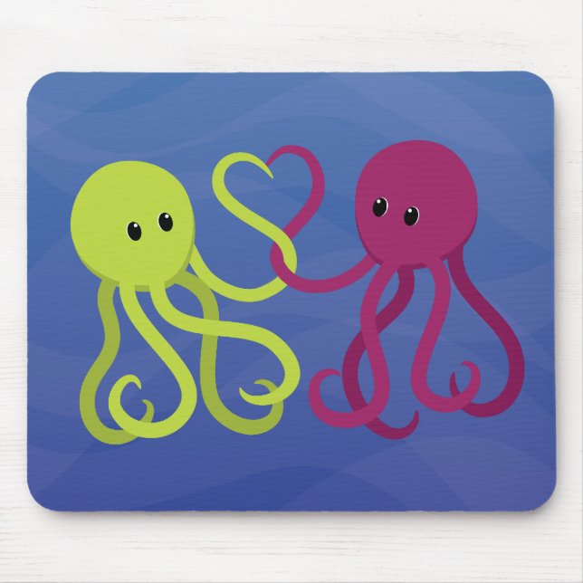 Octo Liebe Mousepad (Vorne)