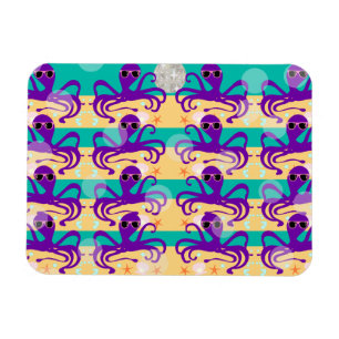 Octo Party-Kraken-Muster Magnet