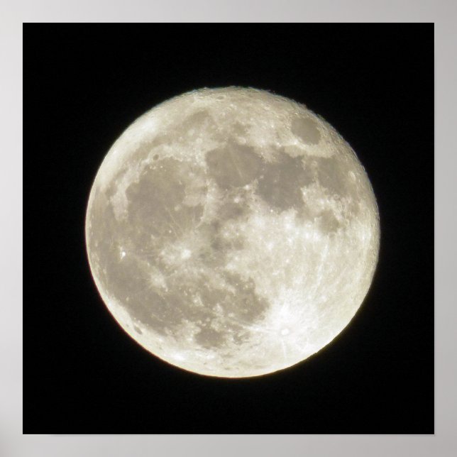 October Moon Poster (Vorne)