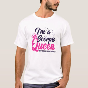 October November Birthday - Astrology - Scorpio Qu T-Shirt