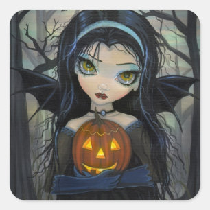October Woods Halloween Vampir Sticker