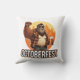 Octoberfest Bigfoot Kissen