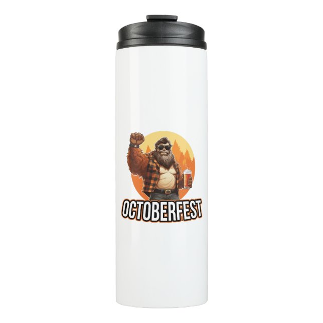 Octoberfest Bigfoot Thermosbecher (Vorderseite)