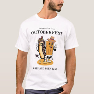 Octoberfest Brats Bierfall Party Retro Men's T-Shirt
