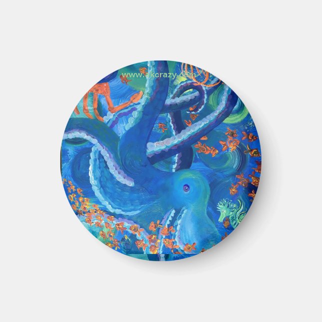 Octopacifica Magnet (Vorne)