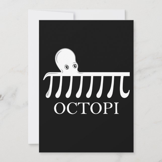 Octopi - Funny Pi Octopus Math (Vorderseite)
