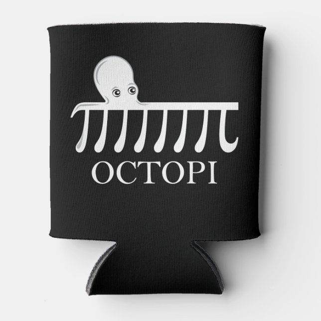 Octopi - Funny Pi Octopus Math Dosenkühler (Vorderseite)