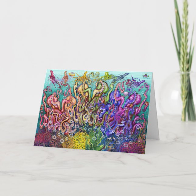 Octopi Karte (Vorderseite)