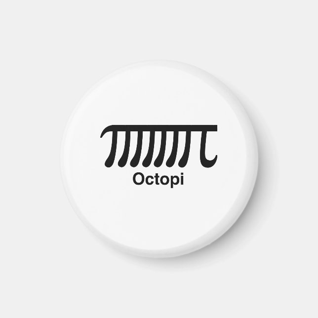 Octopi Magnet (Vorne)