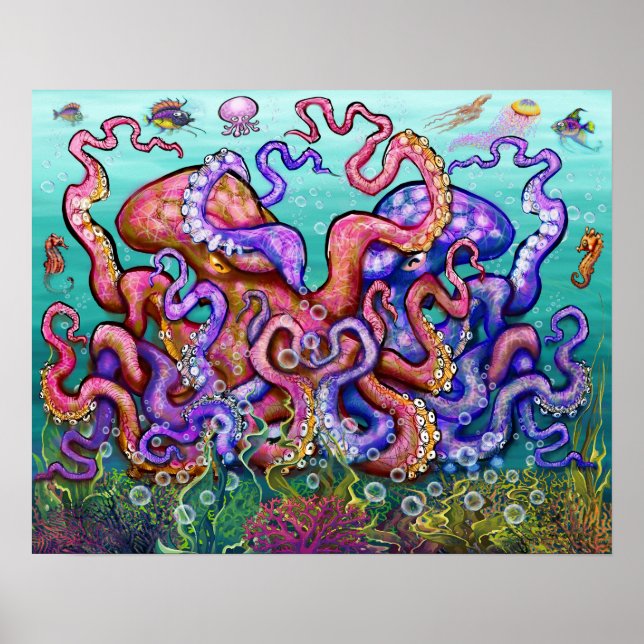 Octopi Poster (Vorne)