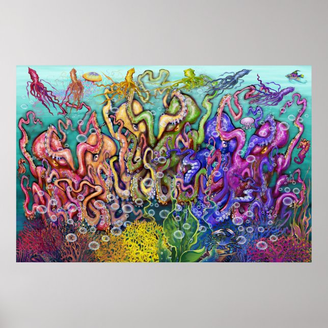 Octopi Sextet Poster (Vorne)