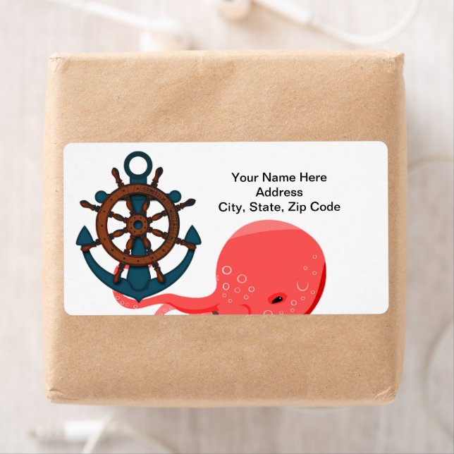 Octopus Anchor Beach Labels (Insitu)
