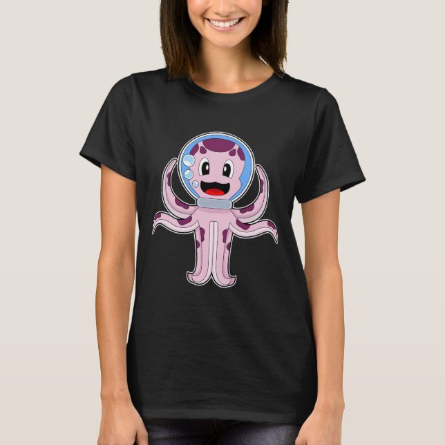 Octopus Aquarium T-Shirt (Vorderseite)