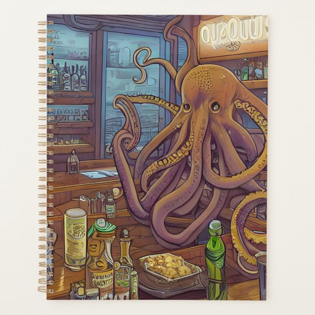 Octopus Barkeeper Planner Planer (Vorderseite)