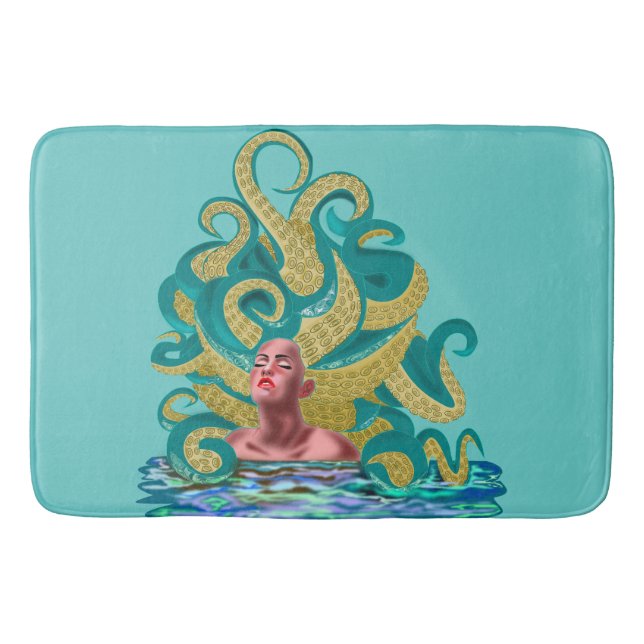 Octopus Bath Mat Badematte (Vorderseite)