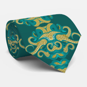 Octopus Bull Art Krawatte