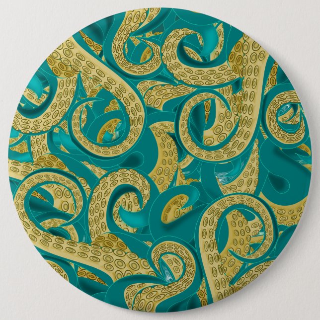 Octopus Button (Vorderseite)