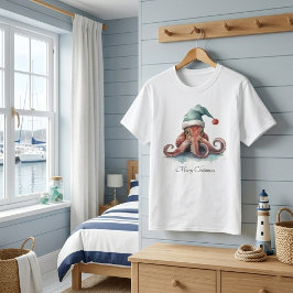 Octopus Christmas Joy, Brauch T-Shirt