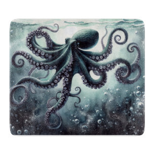 Octopus Cutting Board, Unterwasser Schneidebrett