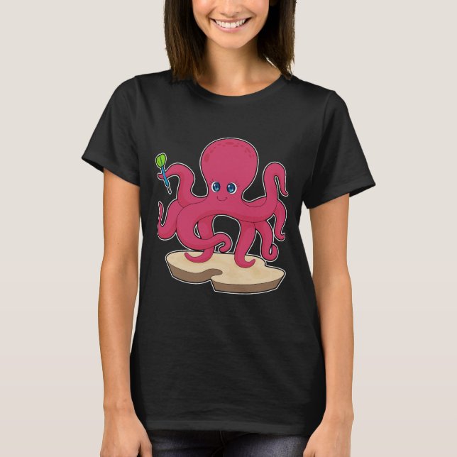 Octopus Darts Dart T-Shirt (Vorderseite)