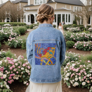 Octopus Denim Jacket Jeansjacke