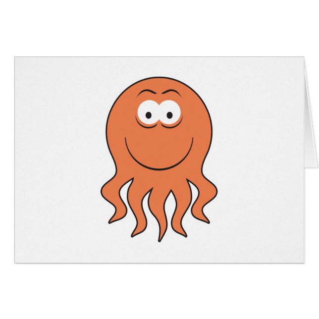 Octopus-Gesicht (Vorderseite (Horizontal))
