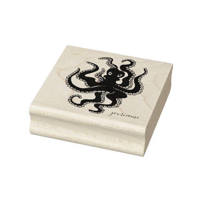 Octopus Gummistempel (Stempel)