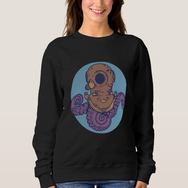 Octopus Halloween costume Sweatshirt (Vorderseite)