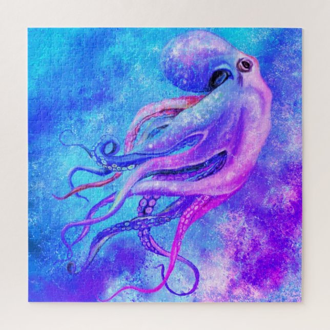 Octopus Jigsaw Puzzle (Vertikal)