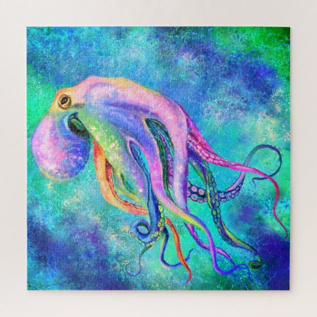 Octopus Jigsaw Puzzle (Vertikal)