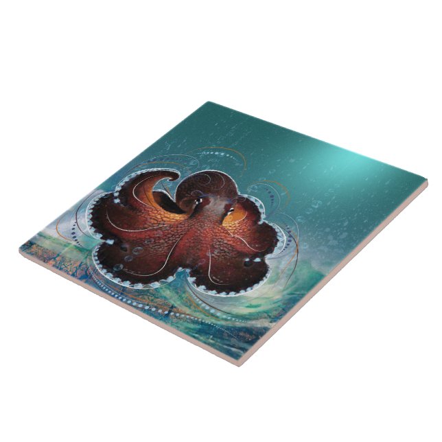 OCTOPUS - Keramik Fliese (Seite)