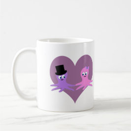 Octopus-Liebe Kaffeetasse