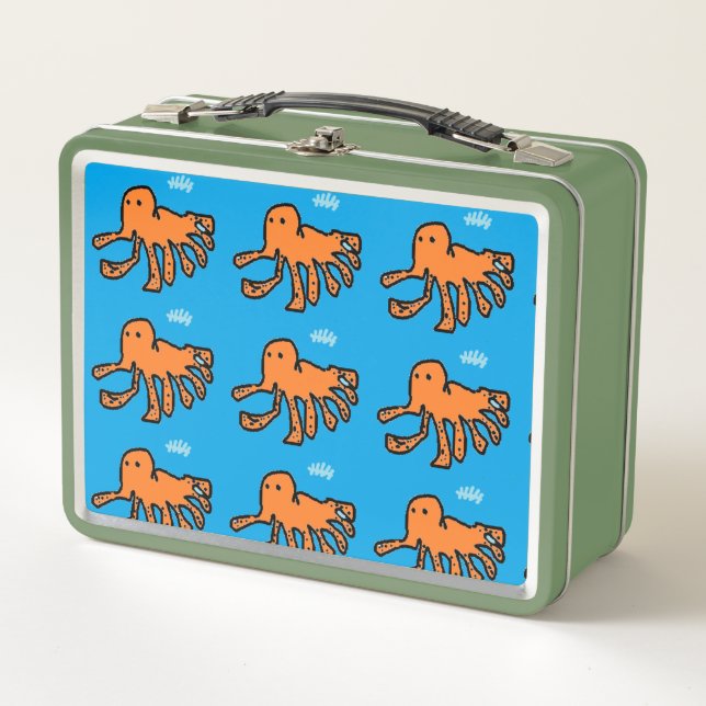 Octopus Lunchbox (Vorderseite)