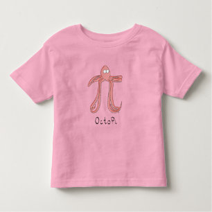 Octopus mignon Math Pi Day T-Shirt pour bébé