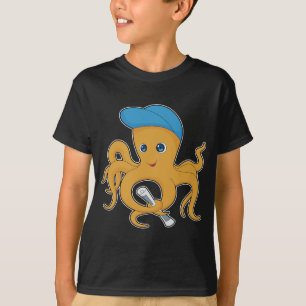 Octopus Newspaper T-Shirt
